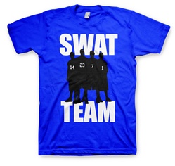 SWAT Team Royal Blue Short Sleeve T-Shirt