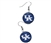 Kentucky Wildcats Drop Earrings