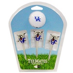 Kentucky  Wildcats- 3 TeeMates/1 Ball Pack