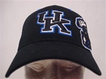 Top of the World Kentucky Wildcats Black X-Ray 1-Fit Hat