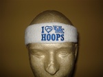 I Love UK Hoops Head Band