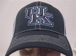 Top of the World Kentucky Wildcats Line Rider Charcoal and Royal Structured 1-Fit Hat