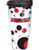 Louisville Cardinal Polka Dot 24 ounce Tervis Tumbler