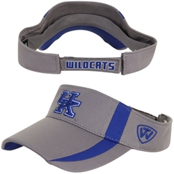 Top of the World Kentucky Wildcats Triumph Adjustable Visor - Gray