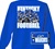 Kentucky Wildcats Royal Raised Helmet Long Sleeve Tee