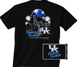 Kentucky Wildcats Black Football Short Sleeve Tee