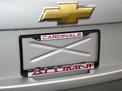 Louisville Alumni License plate frame