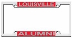 Louisville Alumni License plate frame