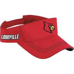 adidas Louisville Cardinals Red 2011 Sideline Coaches Adjustable Performance Visor