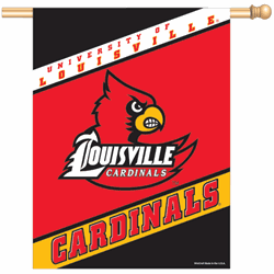 University of Louisville Vertical Flag