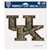 Kentucky Wildcats 8"x 8" Camo UK Decal