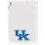 Kentucky Wildcats UK Logo White Golf Towel