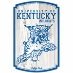 Kentucky Wildcats Wood Vault Wincraft Sign