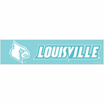 Louisville Cardinals White Decal