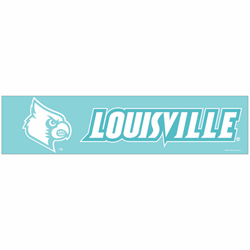 Louisville Cardinals White Decal