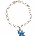 Kentucky Wildcats Charm Bracelet