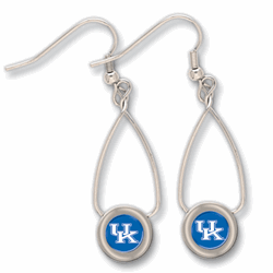 University Of Kentucky French Loop Earrings