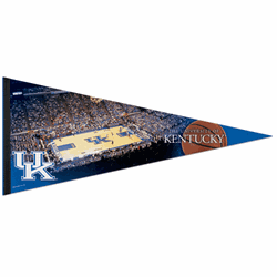 University of Kentucky Basketball Court Pennant