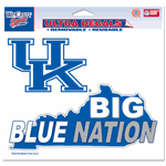 Kentucky Big Blue Colored Decals