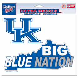 Kentucky Big Blue Colored Decals