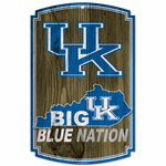 Kentucky Wildcats Wood Sign 11"x17"