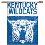 University of Kentucky Wildcats screen printed flag