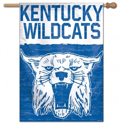 University of Kentucky Wildcats screen printed flag