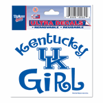 Kentucky Wildcats - Kentucky Girl Decal