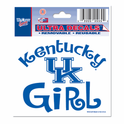 Kentucky Wildcats - Kentucky Girl Decal