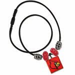 Louisville Cardinals Necklace LifeTiles with Accents NEW ITEM