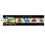 2012 Final Four 4 Team Bumper Strip