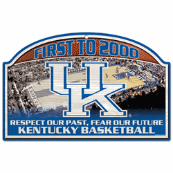 Kentucky Wildcats Wood Sign 11"x17" - 2,000 Win Sign