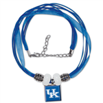 Kentucky Wildcats Necklace with Ribbon LifeTiles Bead