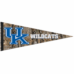 Kentucky Wildcats UK Logo Camo Pennant