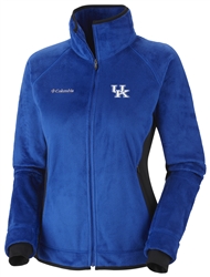 Columbia Kentucky Wildcats Women's Pearl Plush II Fleece Jacket