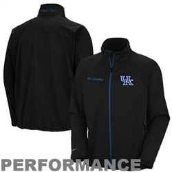 Columbia Kentucky Wildcats Swingman Softshell Jacket - Black