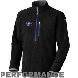 Columbia Kentucky Wildcats Heat 360 Pullover Jacket - Black