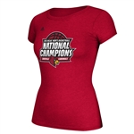 Louisville Cardinals Women's adidas 2013 College Basketball National Champions Team Logo T-Shirt - Red